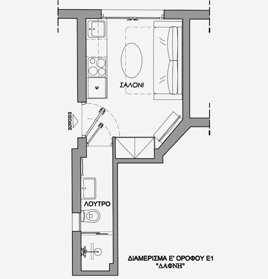 La Larissa Luxury Apartments Dafne 외부 사진